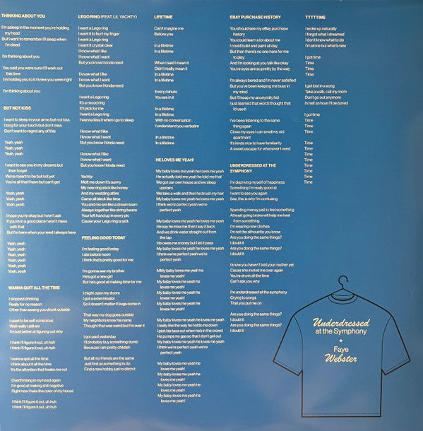 Underdressed At The Symphony (BLUE SPLATTER VINYL) | Mint (M) Mint (M)