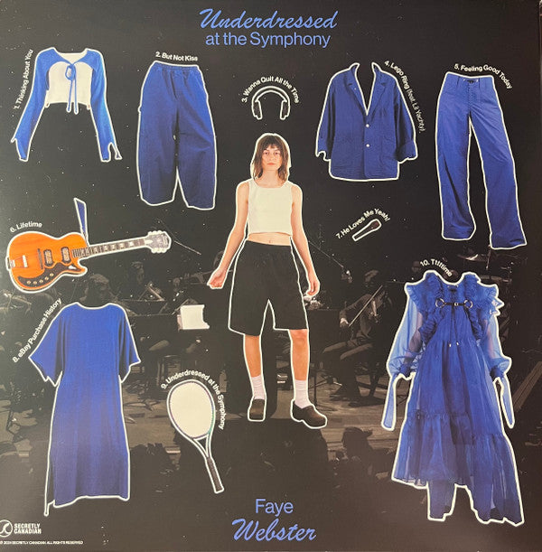 Underdressed At The Symphony (BLUE SPLATTER VINYL) | Mint (M) Mint (M)