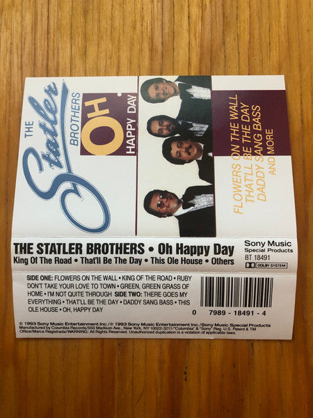 Oh, Happy Day (CASSETTE) | Mint (M) Mint (M)