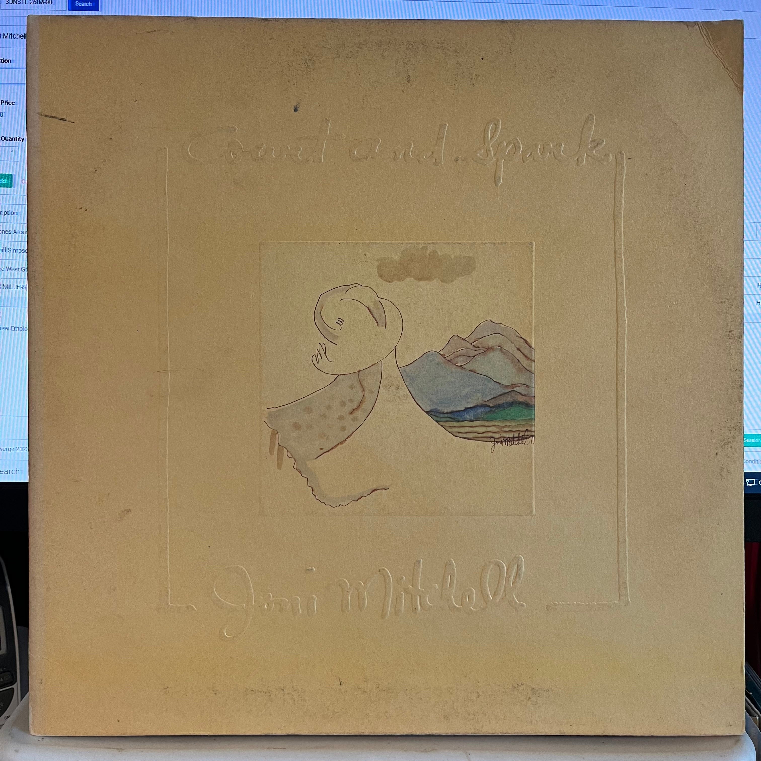 Joni Mitchell - Court And Spark | Excellent (EX) Very Good Plus (VG+)