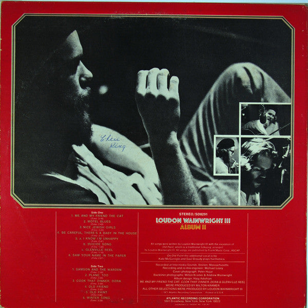 Loudon Wainwright III - Album II | Excellent (EX) Excellent (EX)