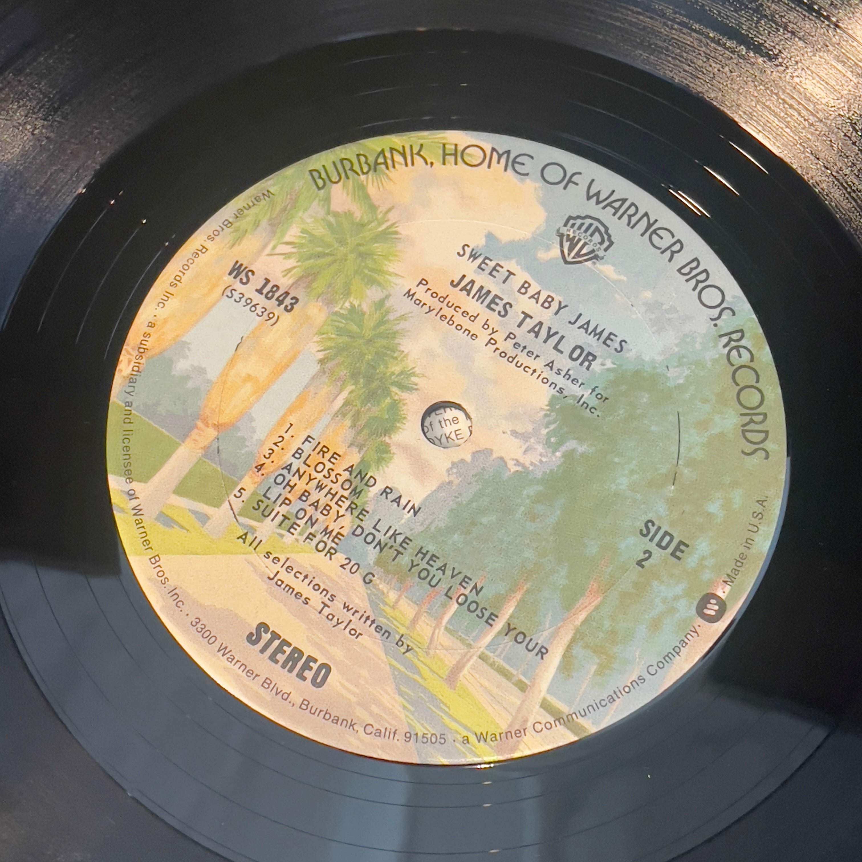 James Taylor (2) - Sweet Baby James (VINYL) | Excellent+ (EX+) Excellent (EX)