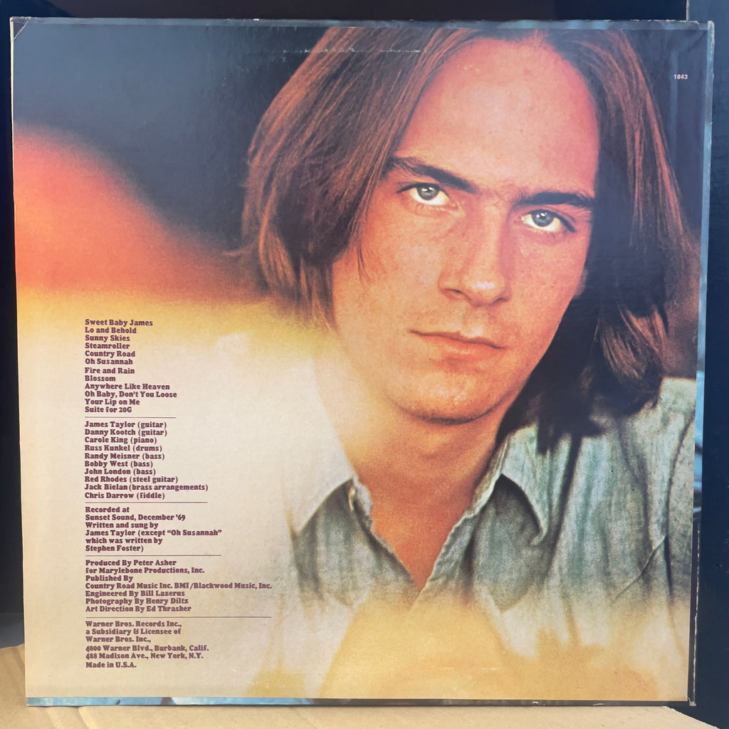 James Taylor (2) - Sweet Baby James (VINYL) | Excellent+ (EX+) Excellent (EX)