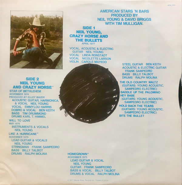 Neil Young - American Stars 'N Bars | Excellent (EX) Near Mint (NM)