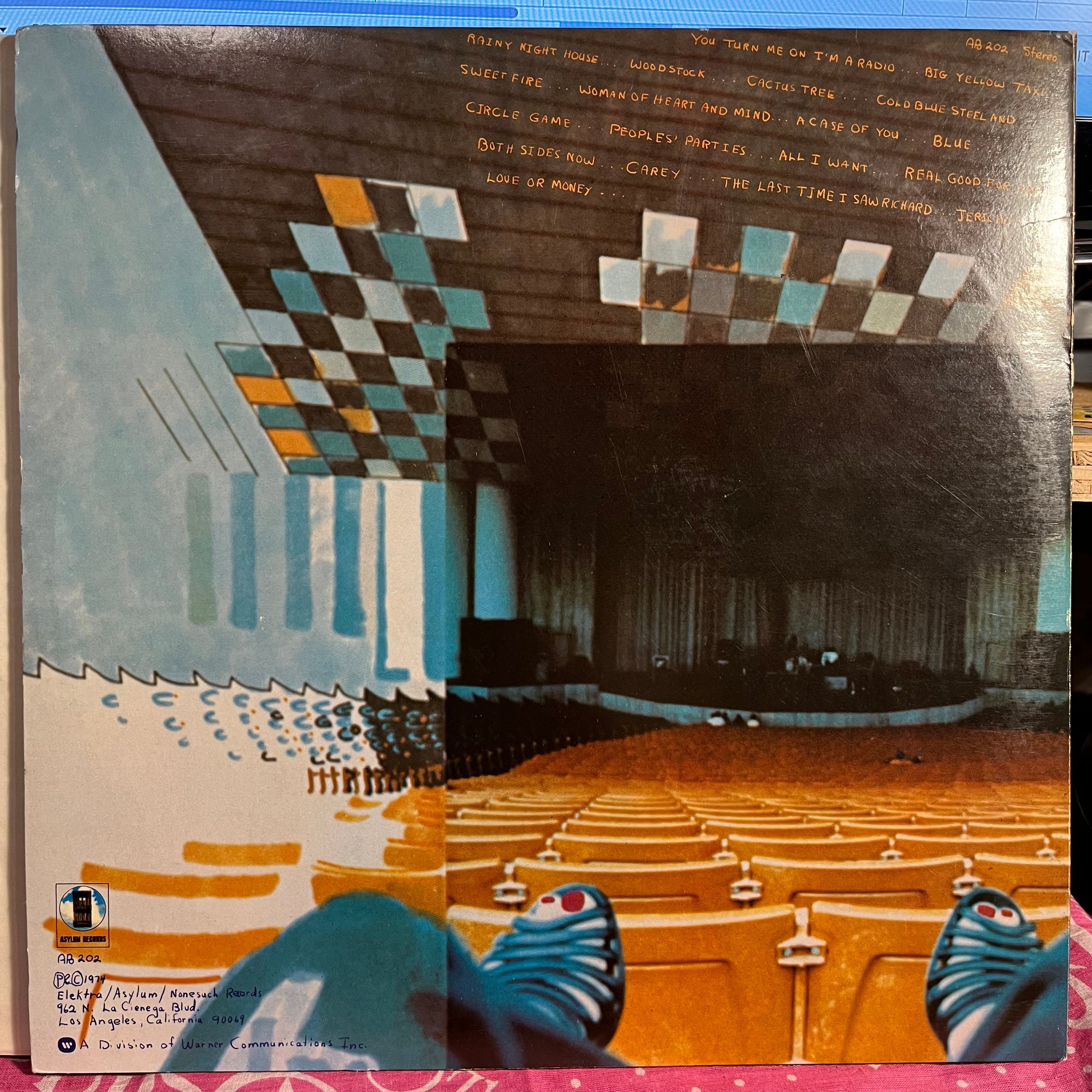 Joni Mitchell - Miles Of Aisles *TERRE HAUTE* | Excellent (EX) Excellent (EX)