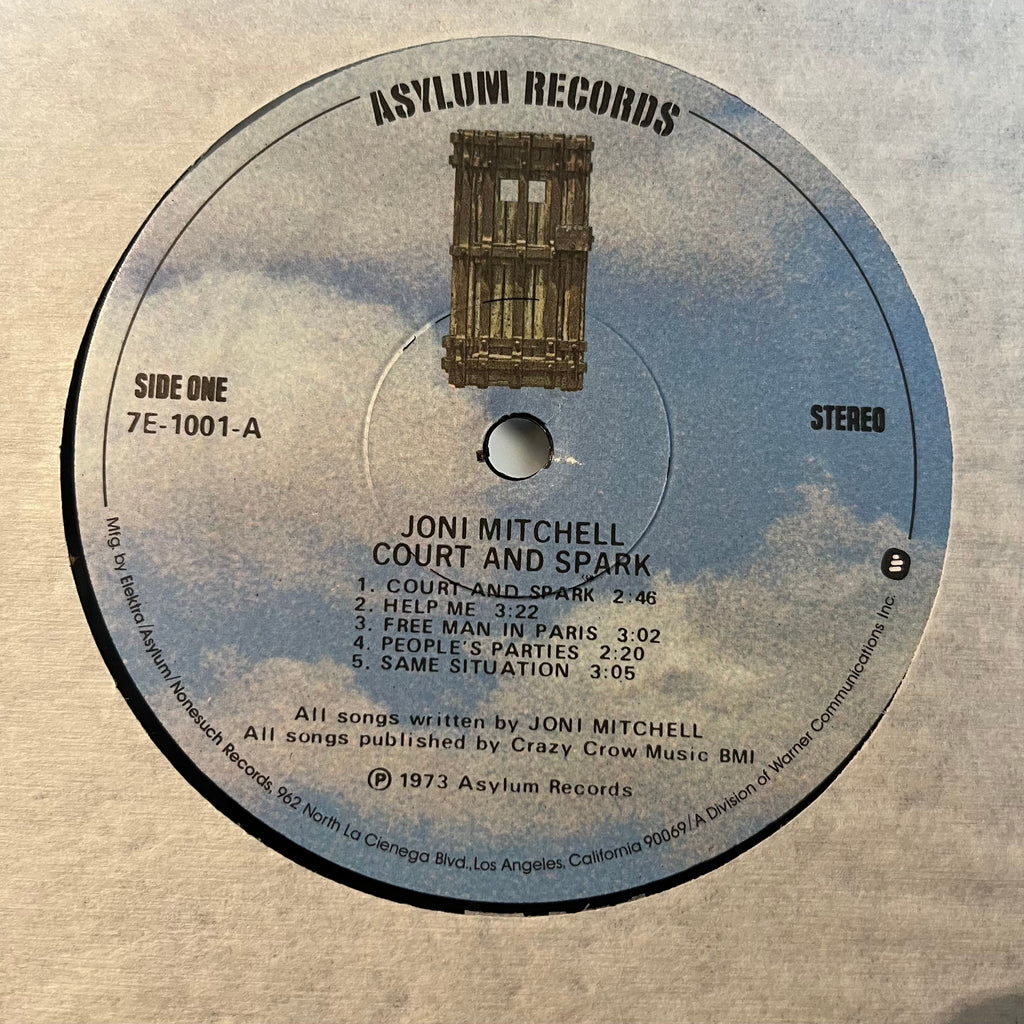 Joni Mitchell - Court And Spark | Excellent (EX) Very Good Plus (VG+)