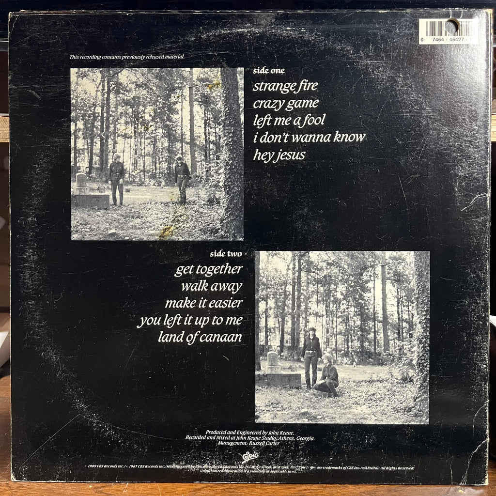 Indigo Girls - Strange Fire (LP) | Excellent+ (EX+) Very Good (VG)