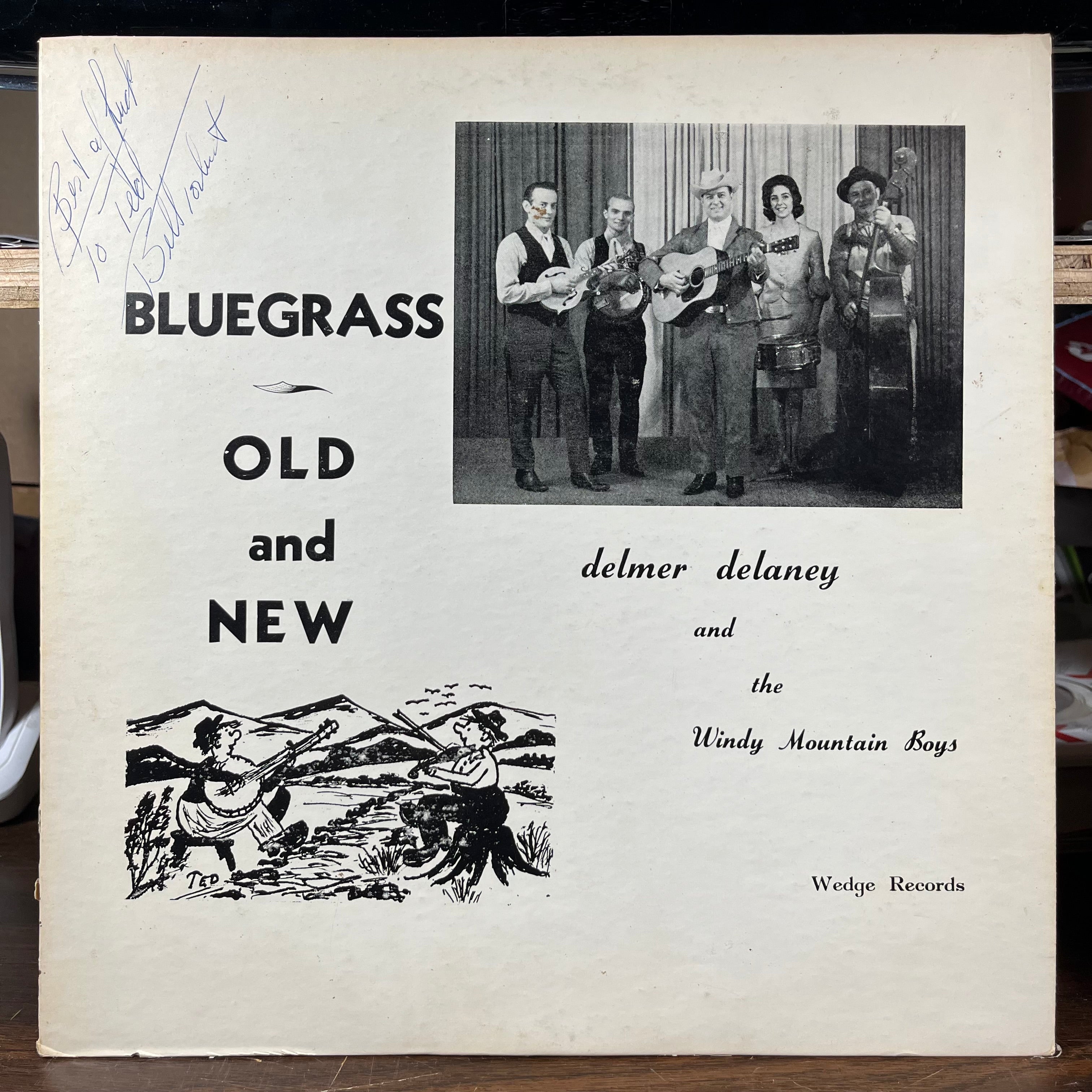 Bluegrass Old And New *SIGNED BY BILL TOLBERT* | Excellent+ (EX+) Excellent (EX)