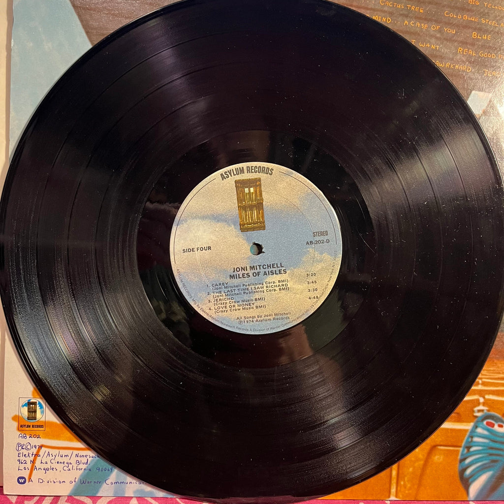 Joni Mitchell - Miles Of Aisles *TERRE HAUTE* | Excellent (EX) Excellent (EX)