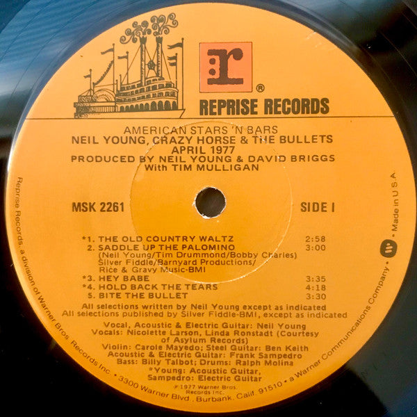 Neil Young - American Stars 'N Bars | Excellent (EX) Near Mint (NM)