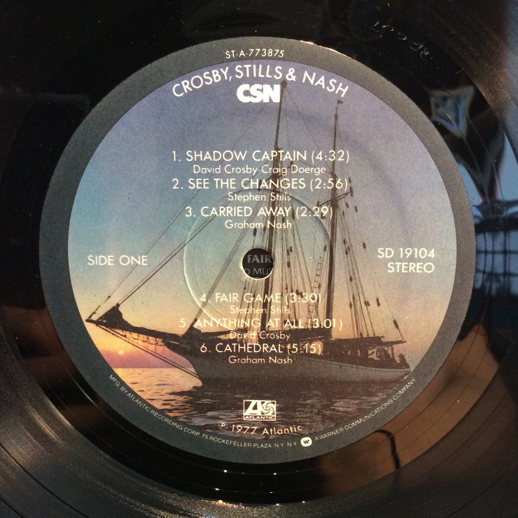 Crosby, Stills & Nash - CSN (VINYL) | Excellent+ (EX+) Very Good Plus (VG+)