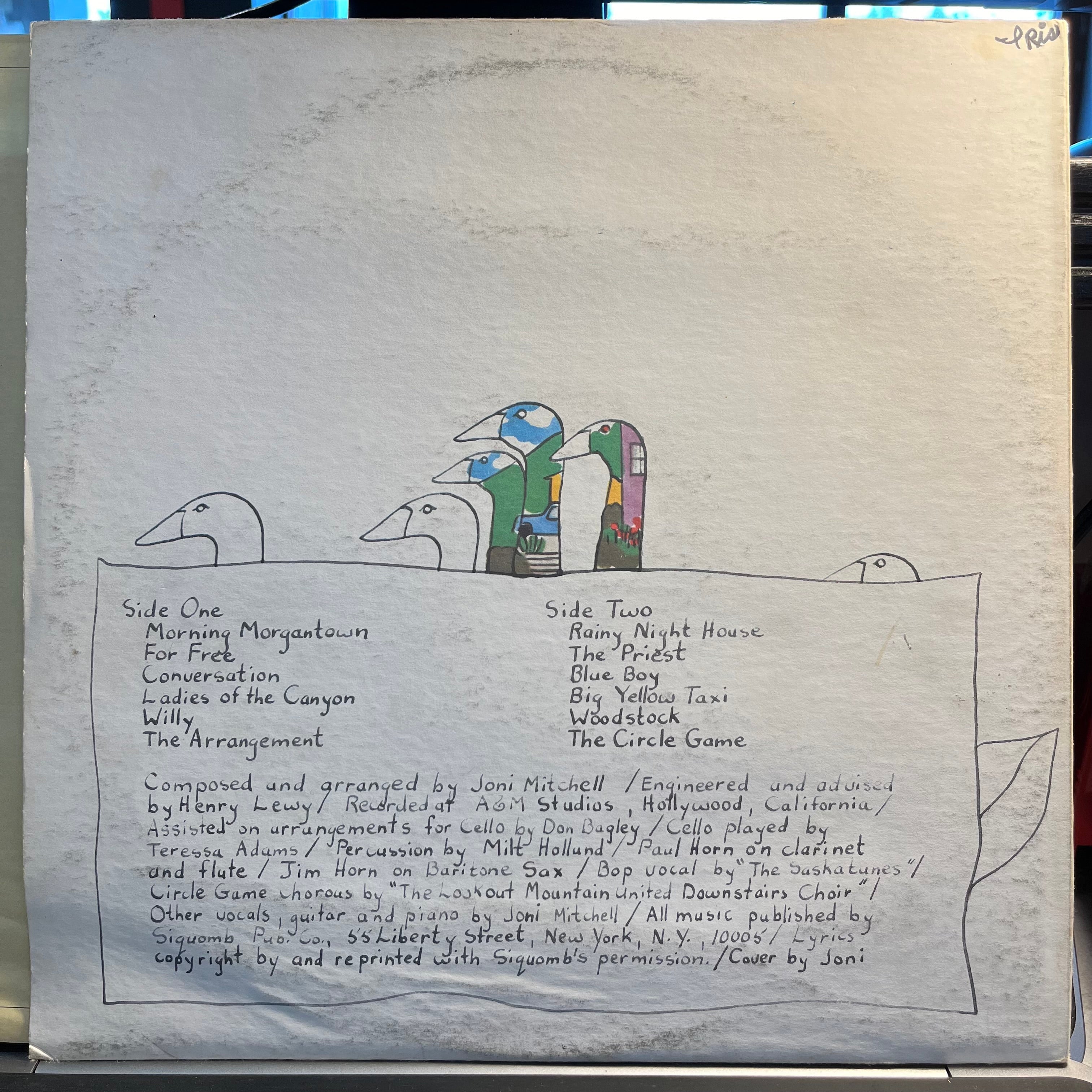 Joni Mitchell - Ladies Of The Canyon *TERRE HAUTE* | Excellent (EX) Very Good (VG)