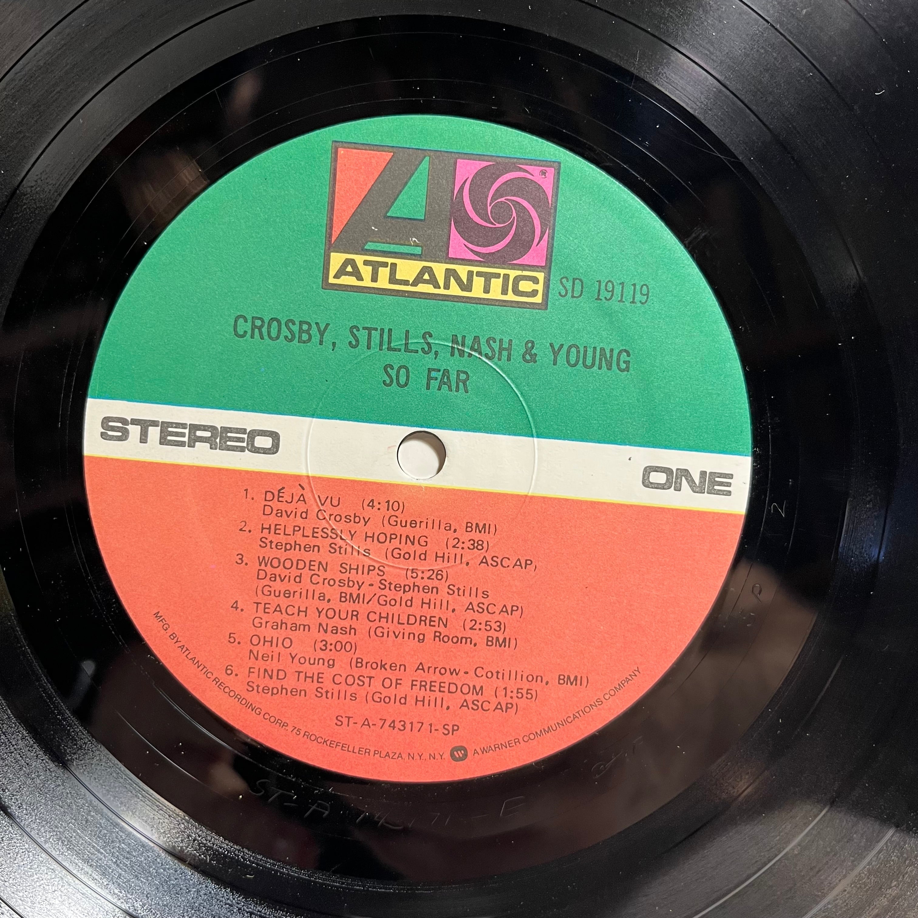 Crosby, Stills, Nash & Young - So Far (VINYL) | Excellent (EX) Excellent (EX)