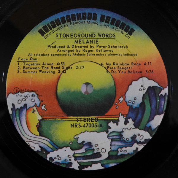 Melanie (2) - Stoneground Words *PRESSWELL* | Excellent (EX) Excellent (EX)