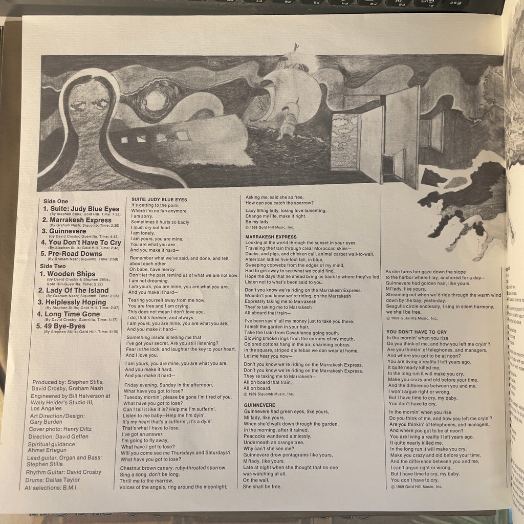 Crosby, Stills & Nash - Crosby, Stills & Nash (VINYL) | Excellent (EX) Excellent+ (EX+)