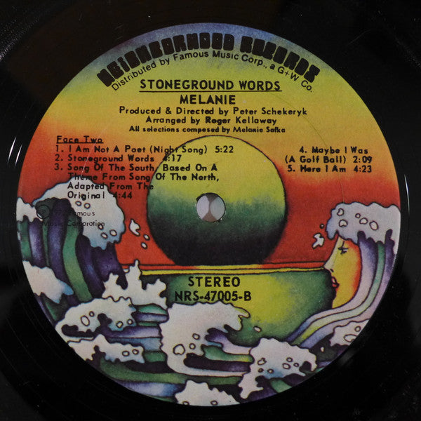 Melanie (2) - Stoneground Words *PRESSWELL* | Excellent (EX) Excellent (EX)