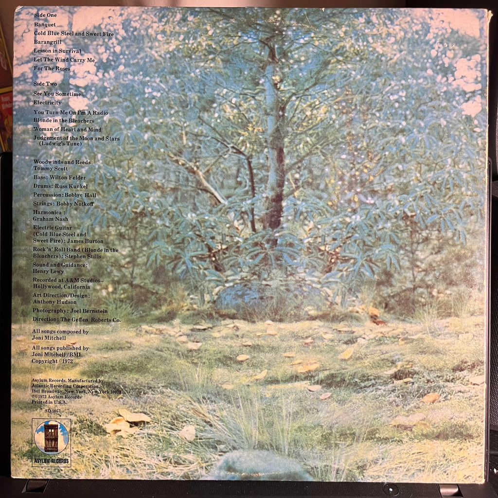 Joni Mitchell - For The Roses *PRESSWELL* | Excellent (EX) Excellent (EX)