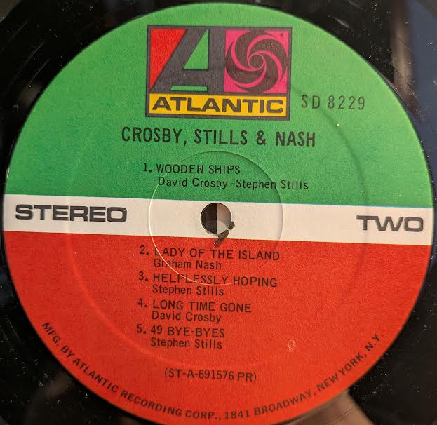Crosby, Stills & Nash - Crosby, Stills & Nash (VINYL) | Excellent (EX) Near Mint (NM)