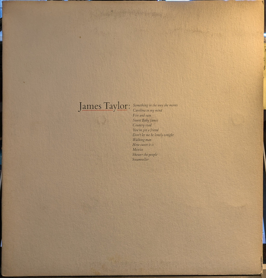 James Taylor (2) - Greatest Hits (VINYL) | Excellent (EX) Very Good Plus (VG+)