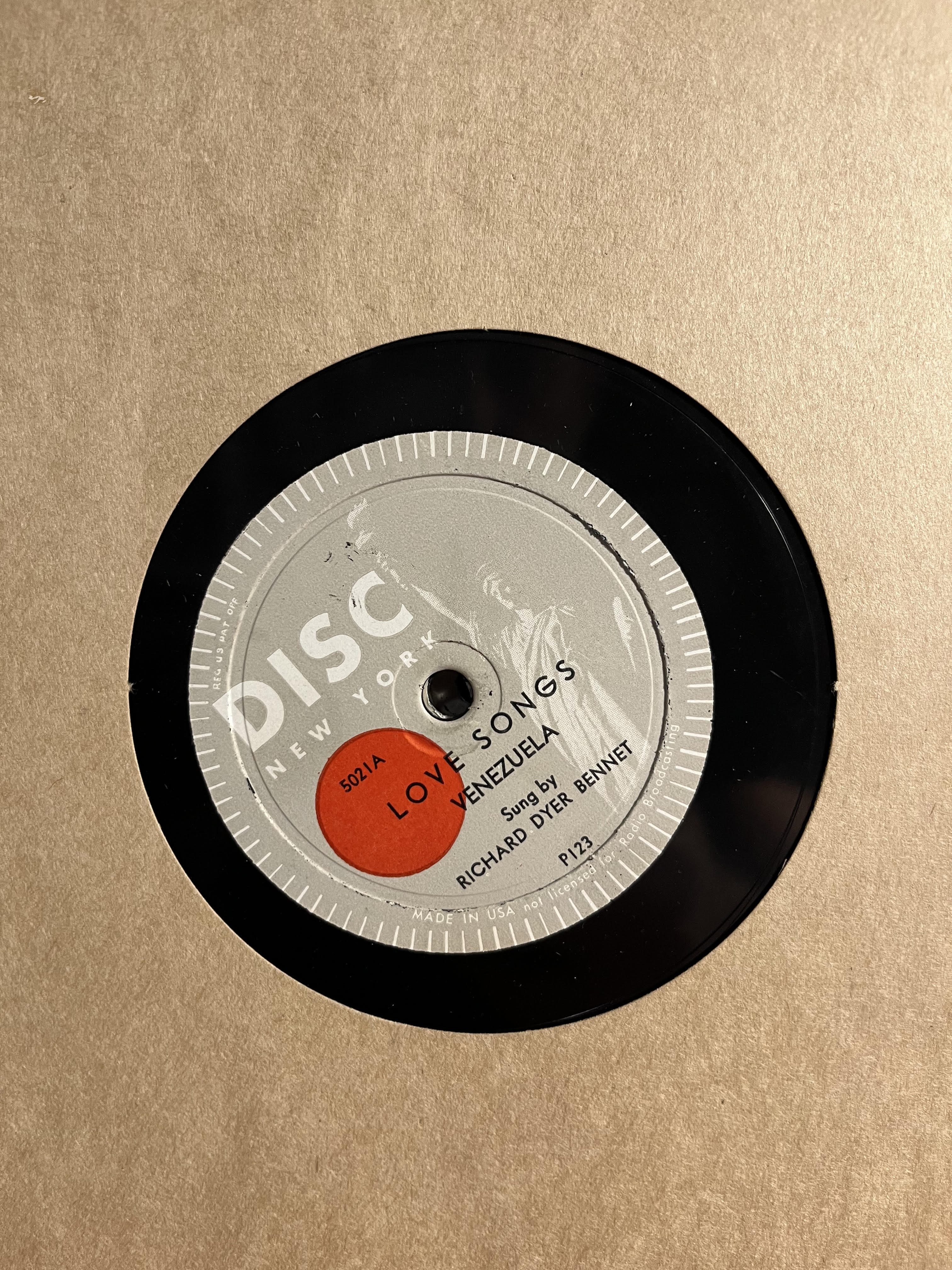 Love Songs *3X10" 78RPM* | Excellent (EX) Excellent (EX)