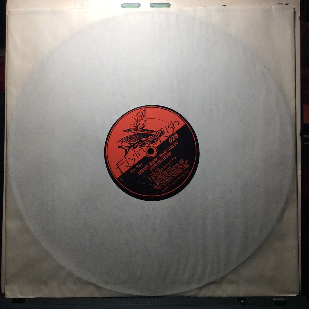 John Hartford - Nobody Knows What You Do (VINYL) | Excellent (EX) Very Good Plus (VG+)
