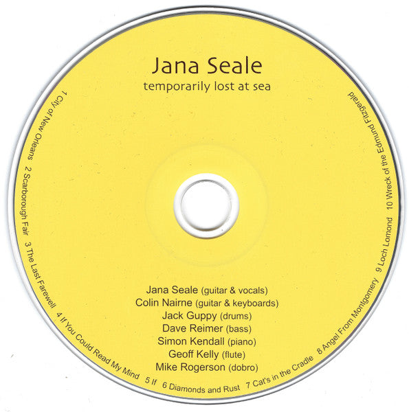 Jana Seale - Temporarily Lost At Sea (CD) | Excellent (EX) Near Mint (NM)