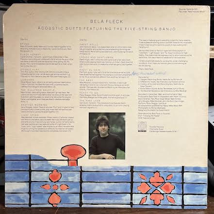 Béla Fleck - Double Time (VINYL) | Excellent (EX) Excellent (EX)