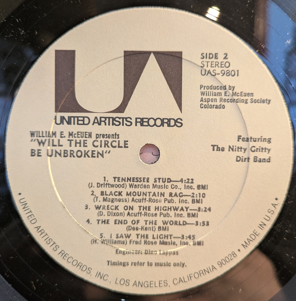 Nitty Gritty Dirt Band - Will The Circle Be Unbroken (3xVINYL) | Near Mint (NM) Excellent (EX)