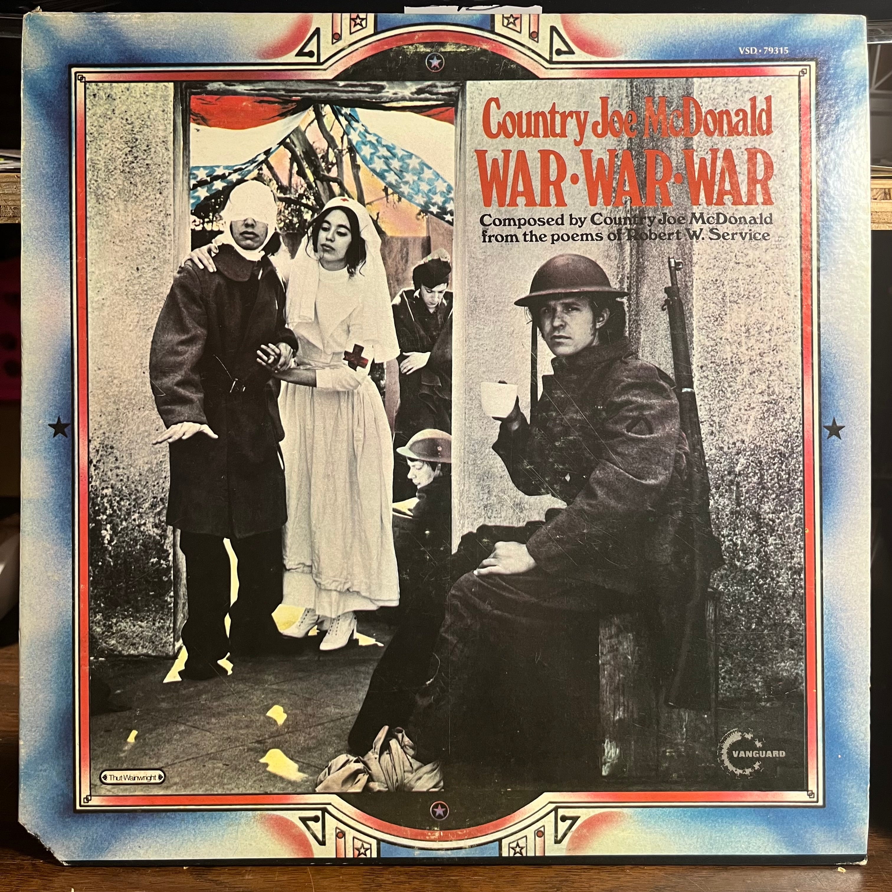 Country Joe McDonald - War War War (VINYL) | Near Mint- (NM-) Excellent+ (EX+)