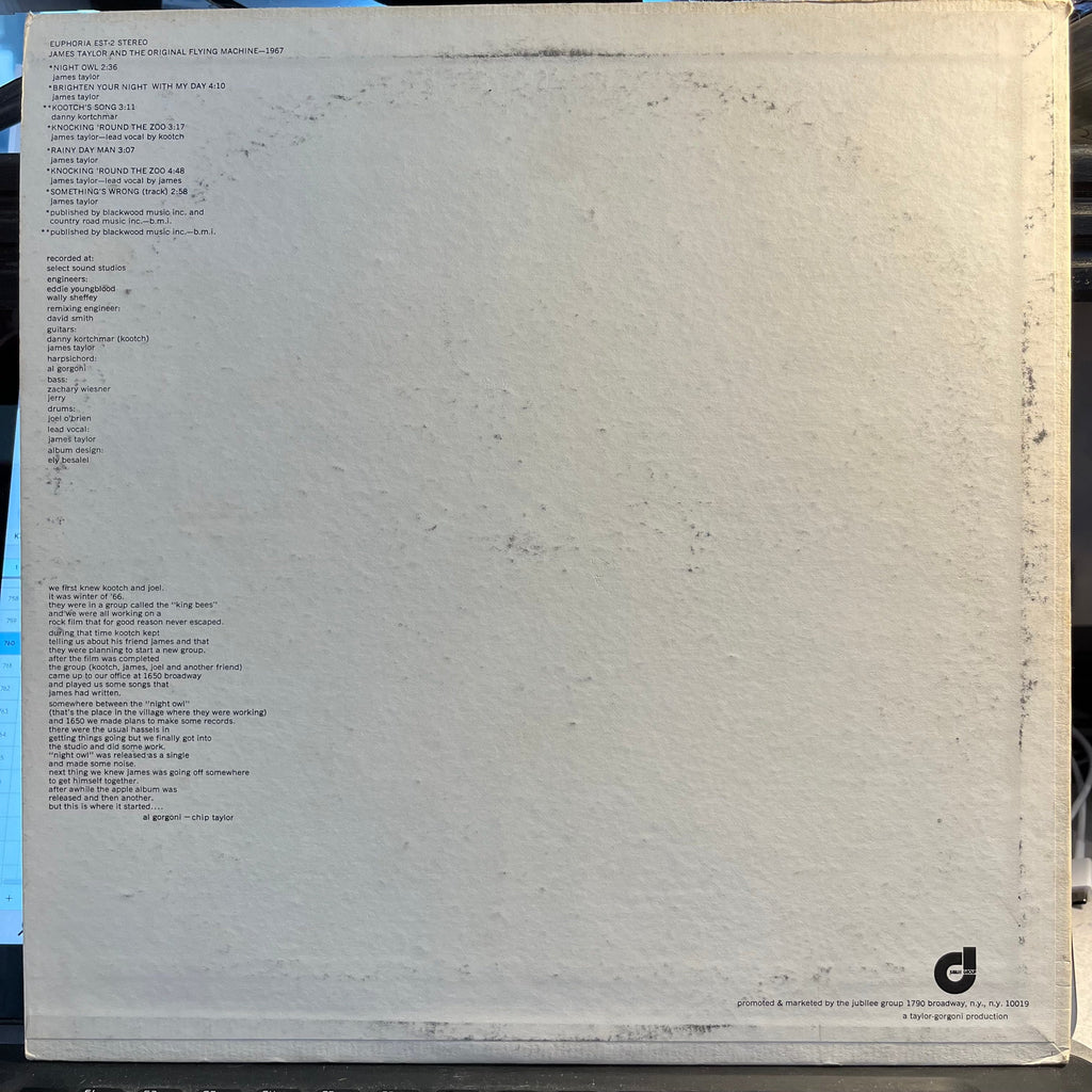 James Taylor (2) - 1967 (VINYL) | Near Mint- (NM-) Excellent+ (EX+)