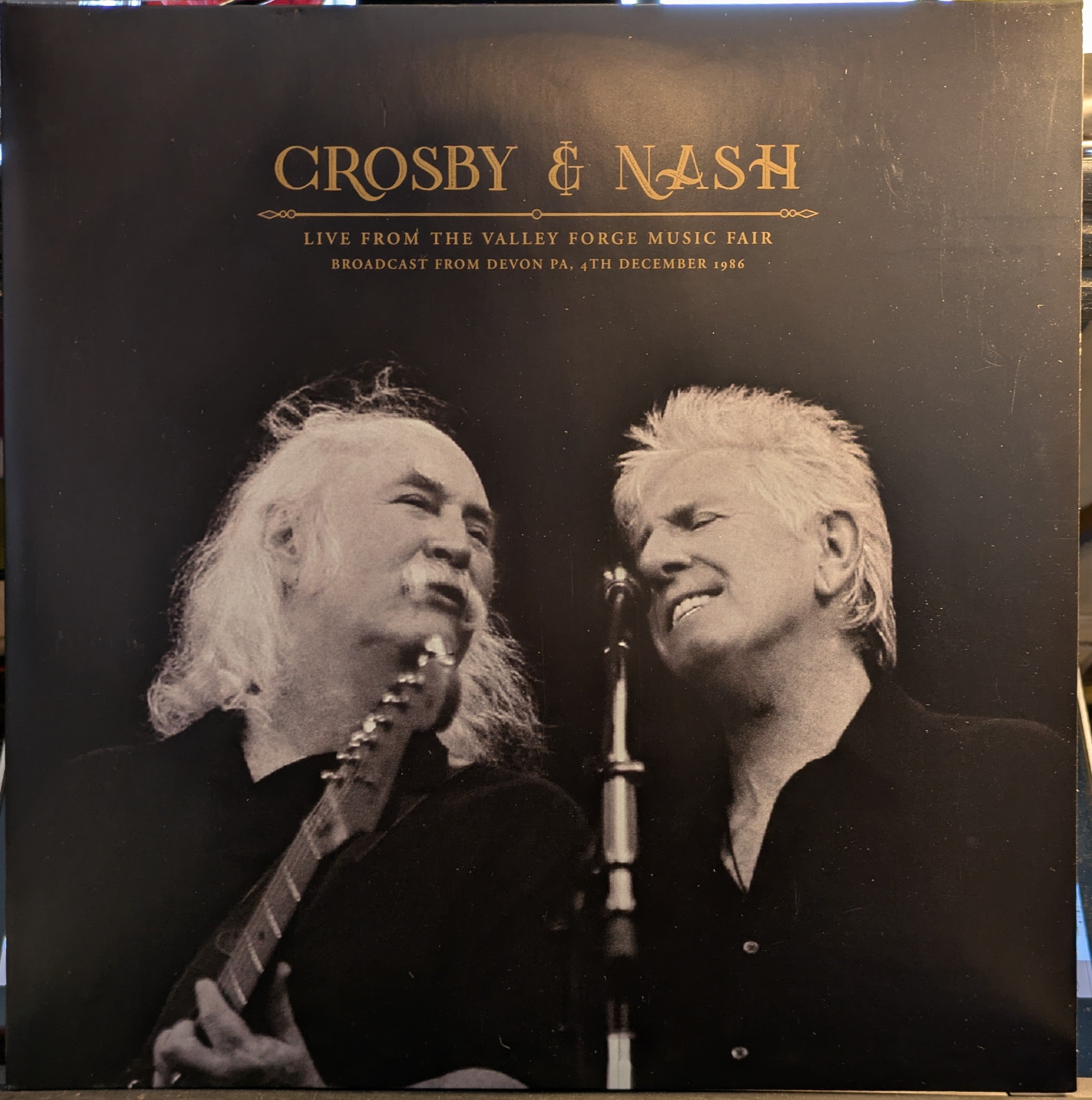 Crosby & Nash - Live From The Valley Forge Music Fair (VINYL) | Near Mint (NM) Near Mint (NM)