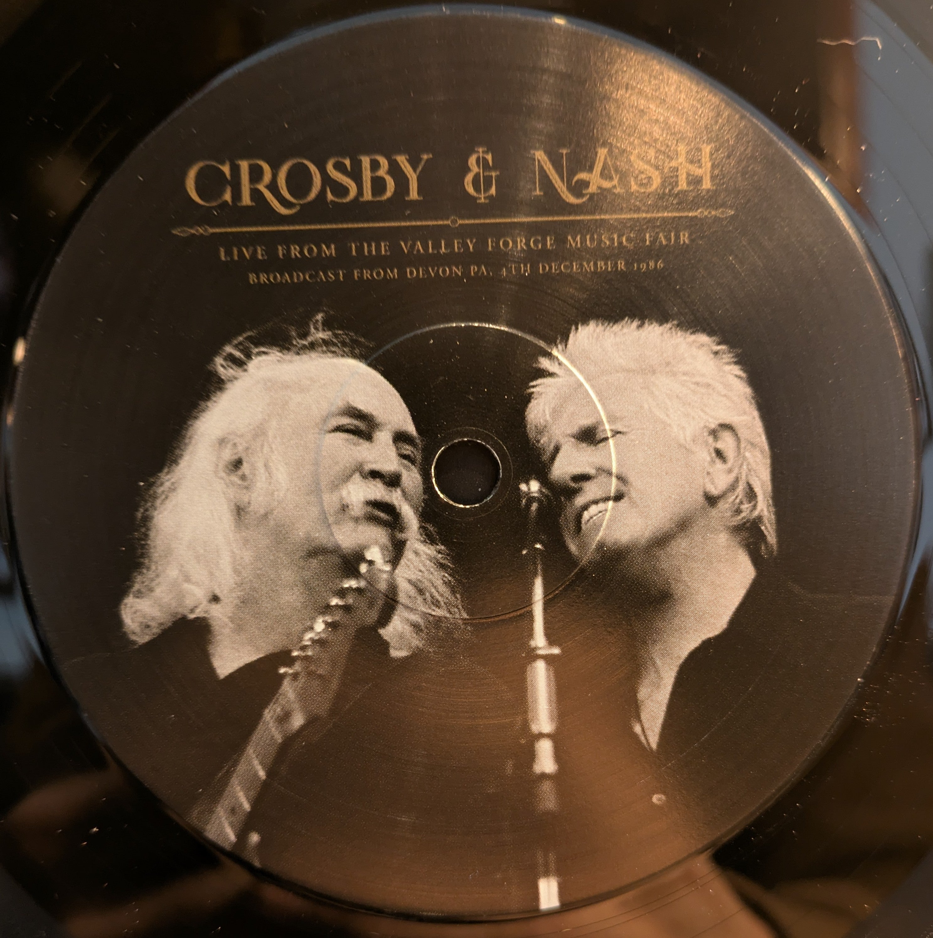 Crosby & Nash - Live From The Valley Forge Music Fair (VINYL) | Near Mint (NM) Near Mint (NM)