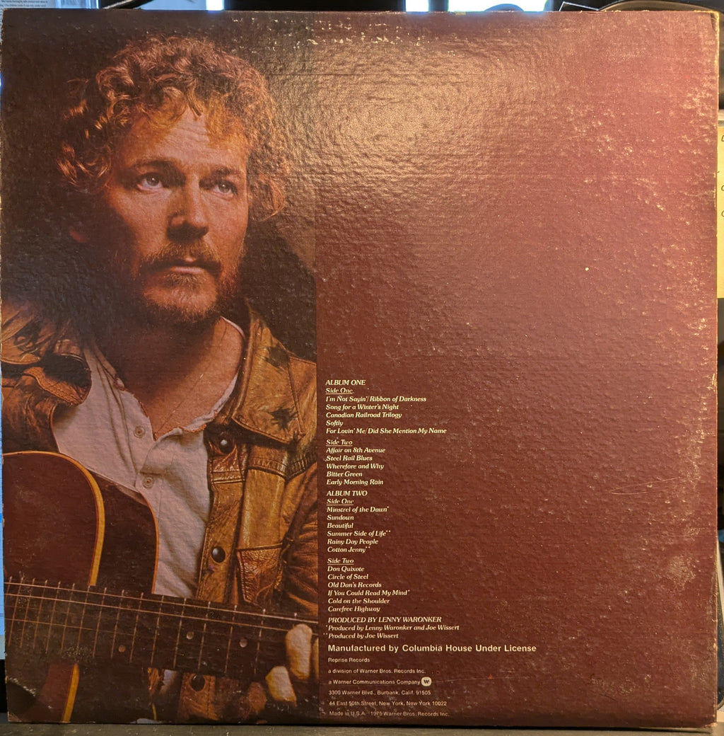 Gordon Lightfoot - Gord's Gold (2xVINYL) | Near Mint (NM) Very Good Plus (VG+)