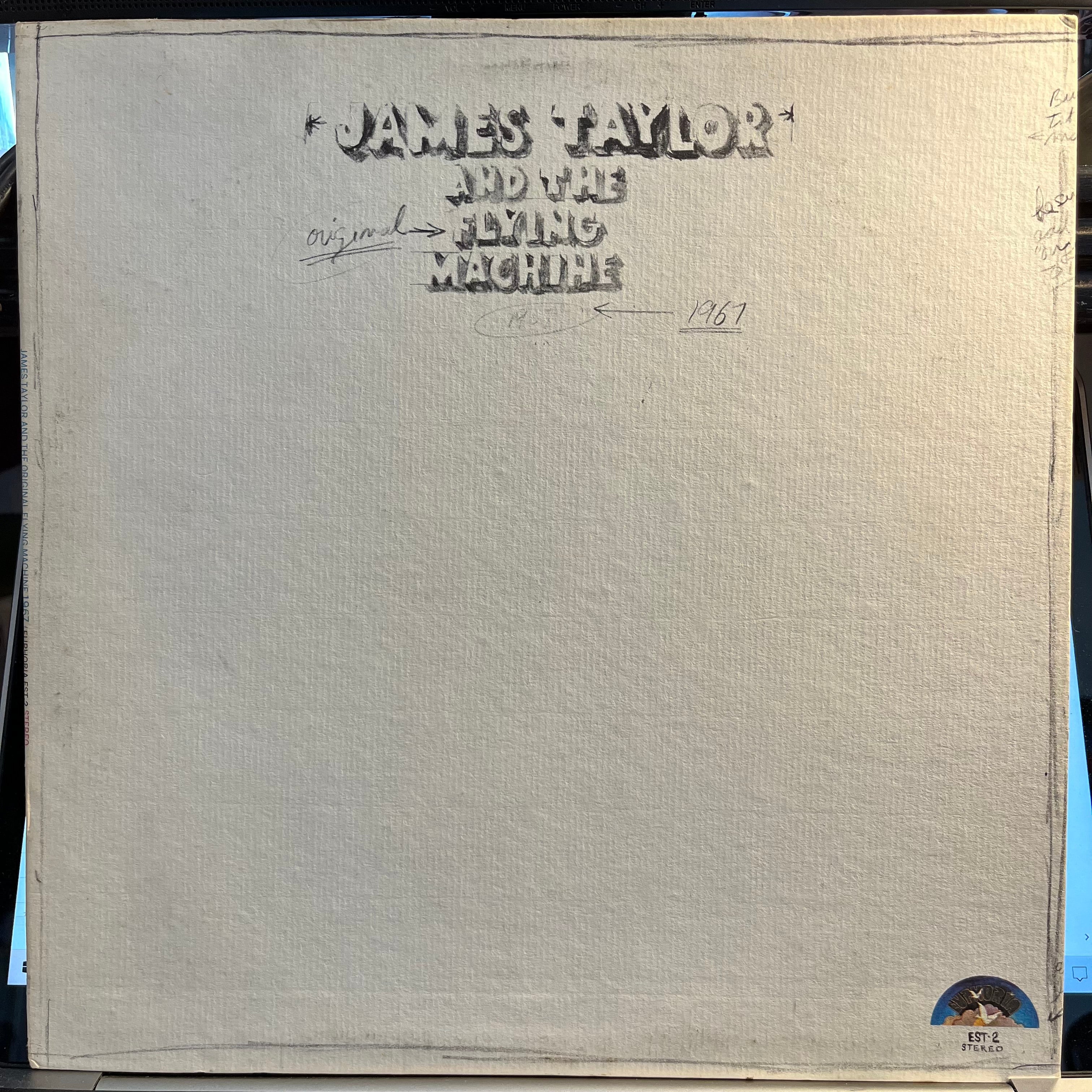 James Taylor (2) - 1967 (VINYL) | Near Mint- (NM-) Excellent+ (EX+)