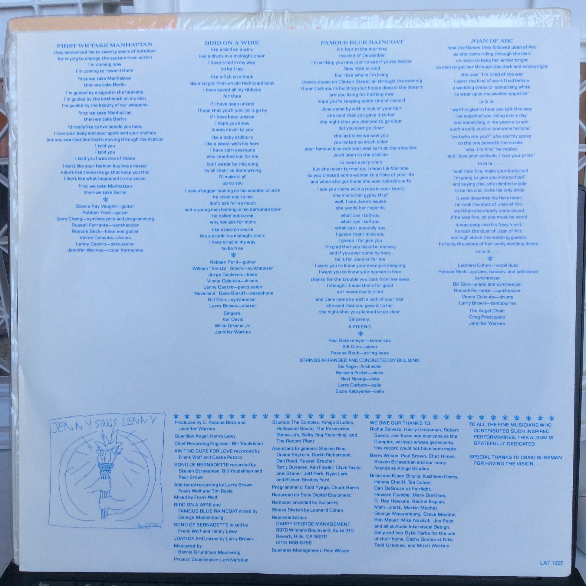 Famous Blue Raincoat (The Songs Of Leonard Cohen) (VINYL) | Near Mint (NM) Near Mint (NM)