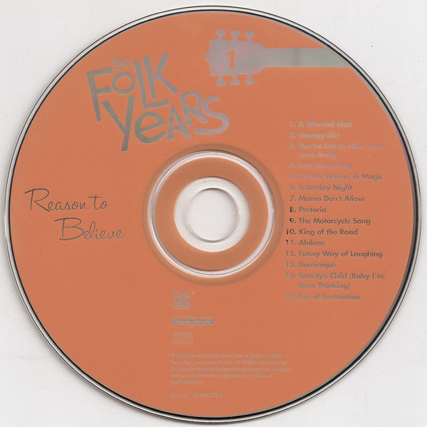Various - The Folk Years Reason To Believe | Near Mint (NM) Near Mint (NM)