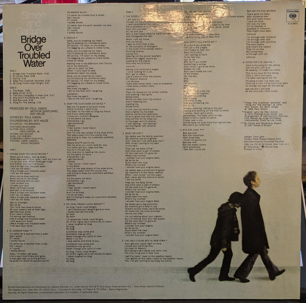 Simon & Garfunkel - Bridge Over Troubled Water (200 GRAM VINYL) | Near Mint (NM) Near Mint (NM)