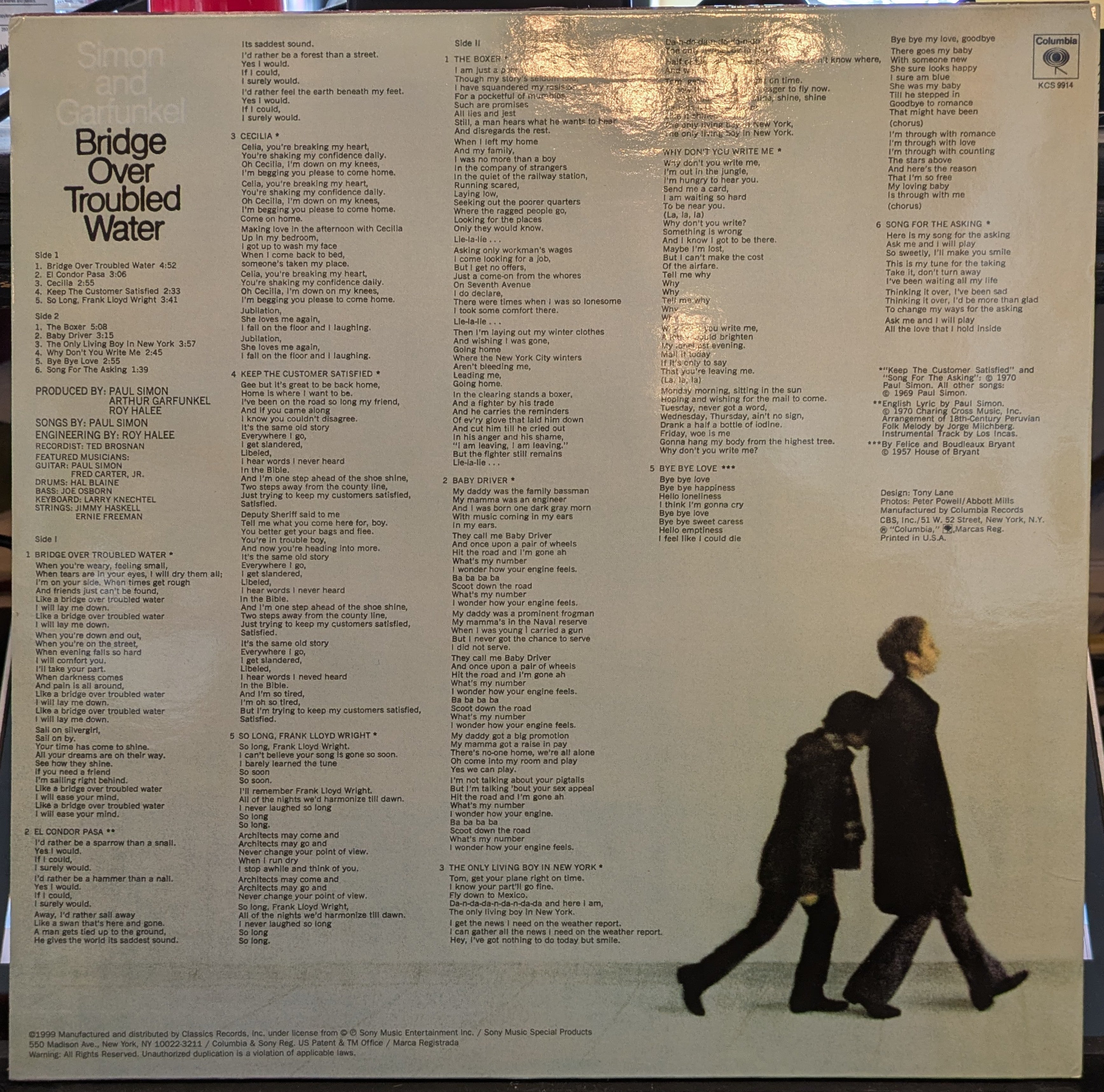 Simon & Garfunkel - Bridge Over Troubled Water (200 GRAM VINYL) | Near Mint (NM) Near Mint (NM)