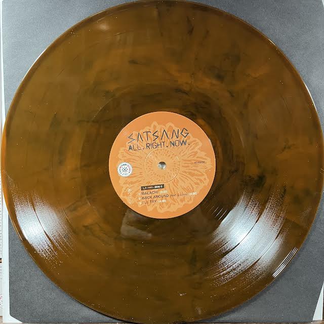All. Right. Now. (ORANGE W/ BLACK SMOKE VINYL) | Near Mint (NM or M-)