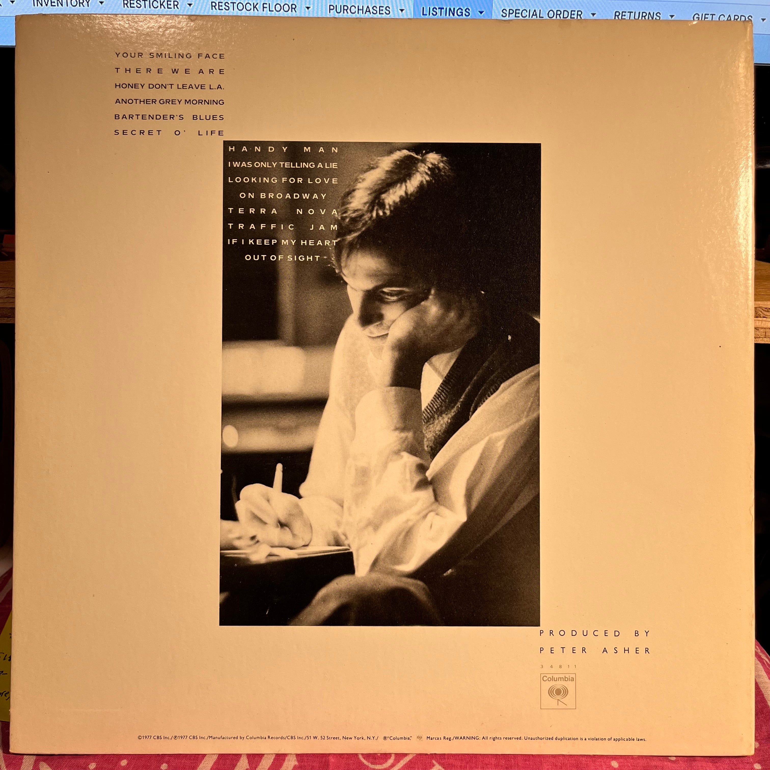 James Taylor (2) - JT *SANTA MARIA* | Near Mint (NM) Near Mint (NM)