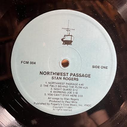 Stan Rogers - Northwest Passage (VINYL) | Near Mint (NM or M-)