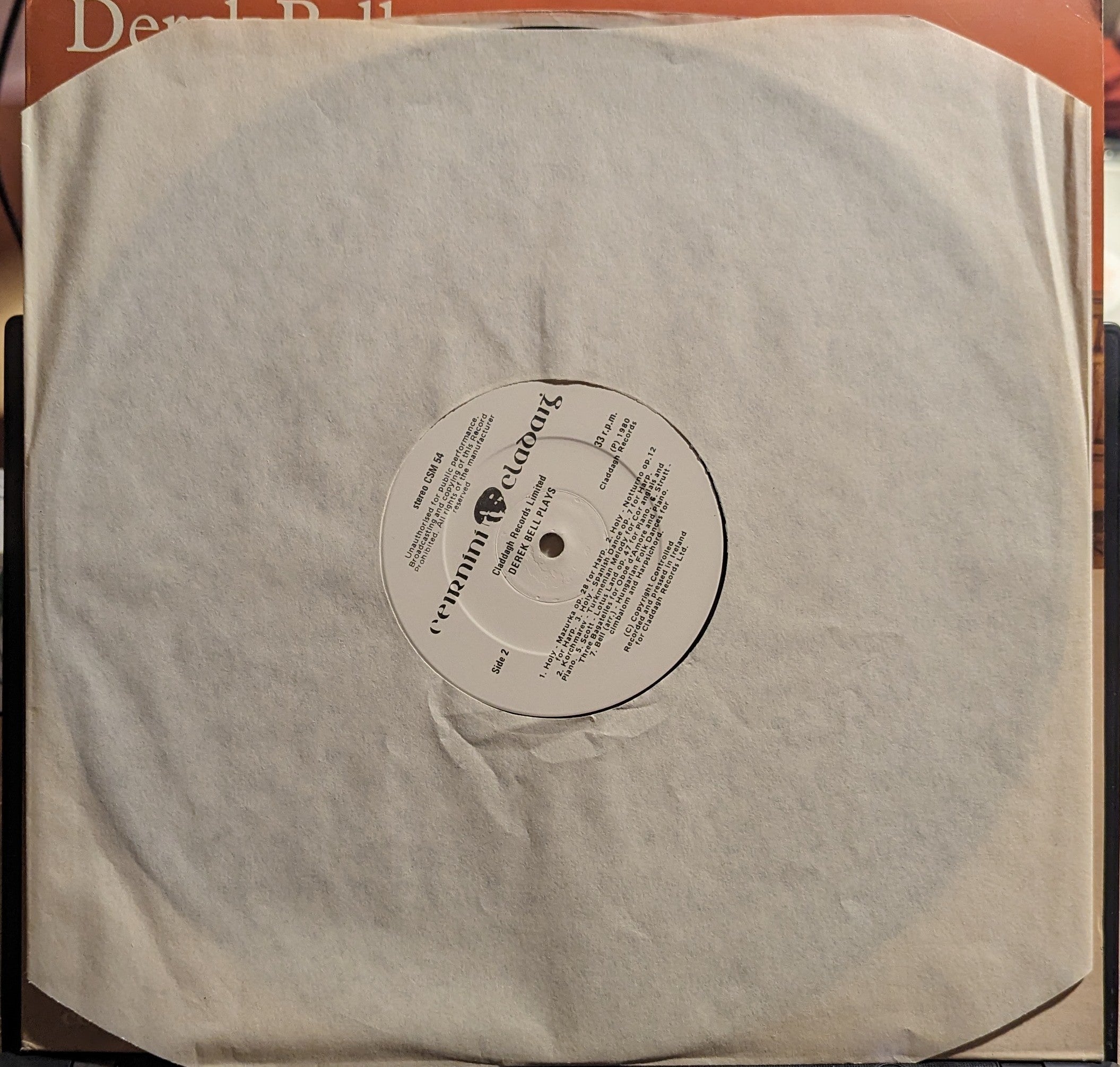 Derek Bell - Derek Bell Plays With Himself | Near Mint (NM) Near Mint (NM)