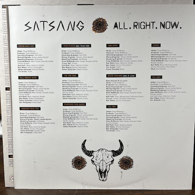 All. Right. Now. (ORANGE W/ BLACK SMOKE VINYL) | Near Mint (NM or M-)