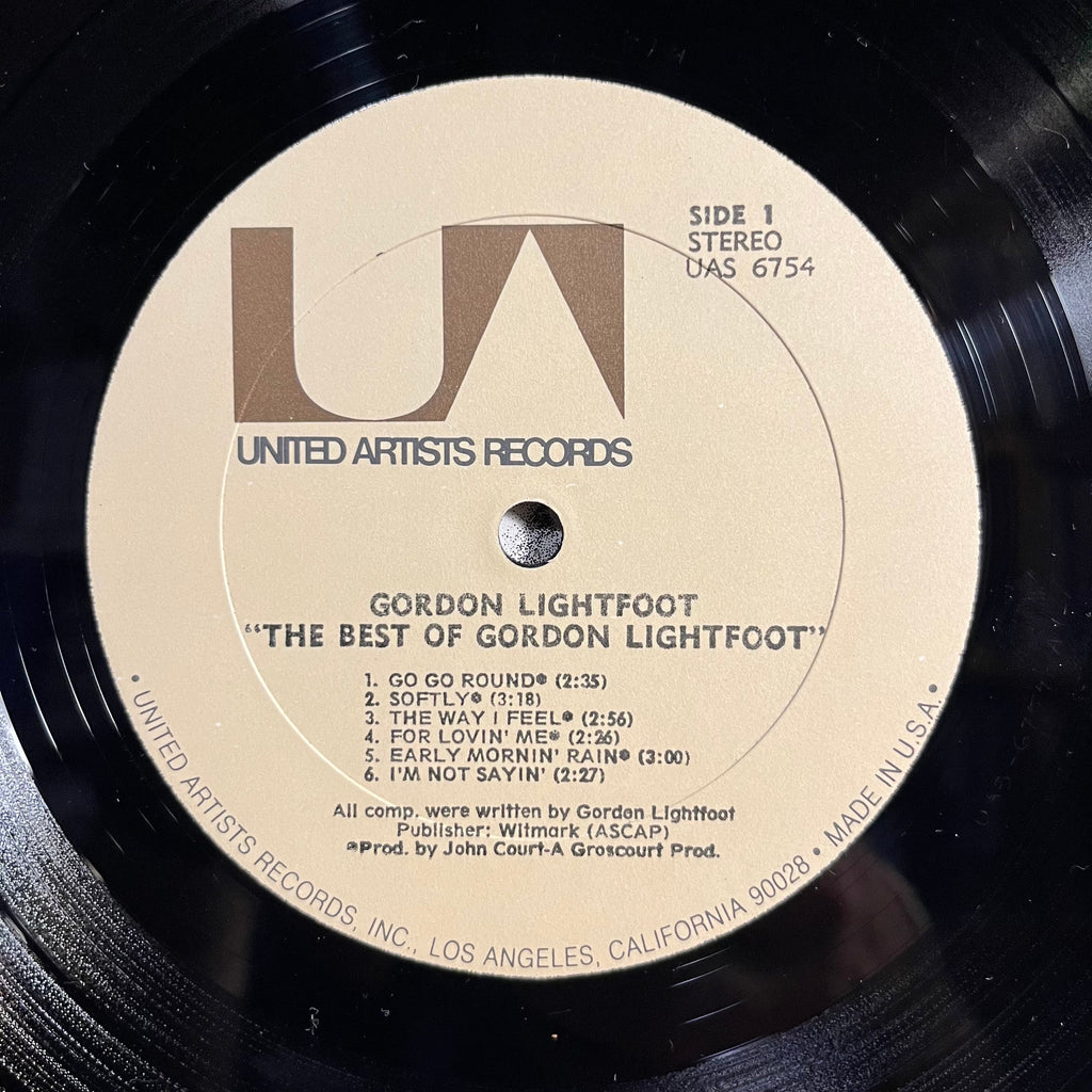 Gordon Lightfoot - The Best Of Gordon Lightfoot *K&S* | Near Mint (NM) Excellent (EX)