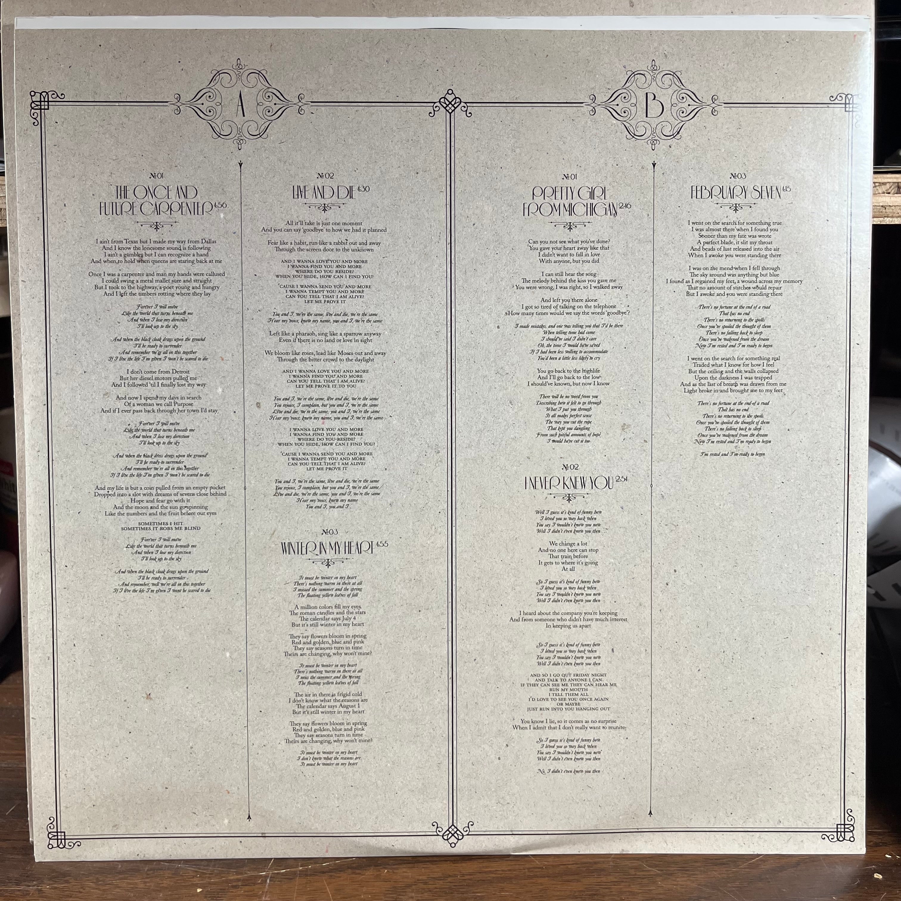 The Carpenter (2xVINYL) | Near Mint (NM) Near Mint (NM)