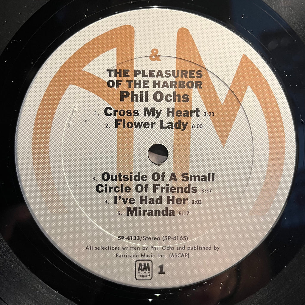 Phil Ochs - Pleasures Of The Harbor *REPRESS* | Near Mint (NM) Excellent (EX)