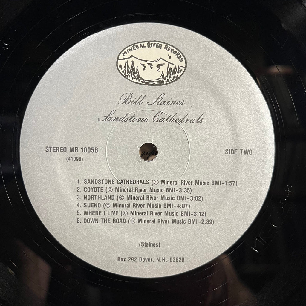 Bill Staines - Sandstone Cathedrals | Near Mint (NM) Excellent (EX)