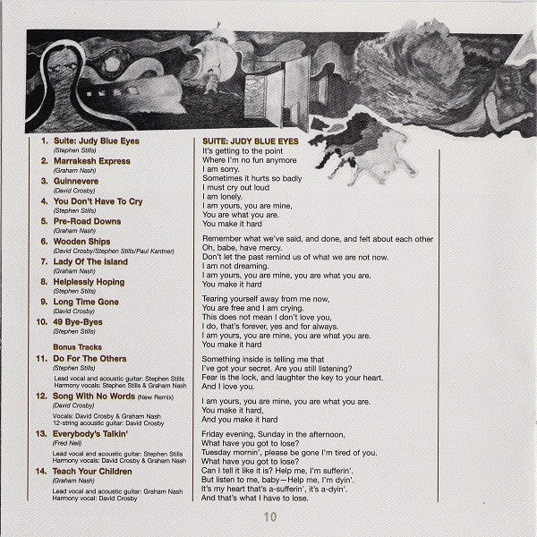 Crosby, Stills & Nash - Crosby, Stills & Nash (CD) | Near Mint (NM) Near Mint (NM)