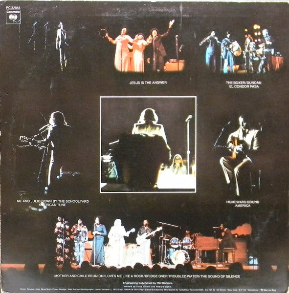 Paul Simon - Paul Simon In Concert Live Rhymin' (VINYL) | Near Mint (NM) Near Mint (NM)