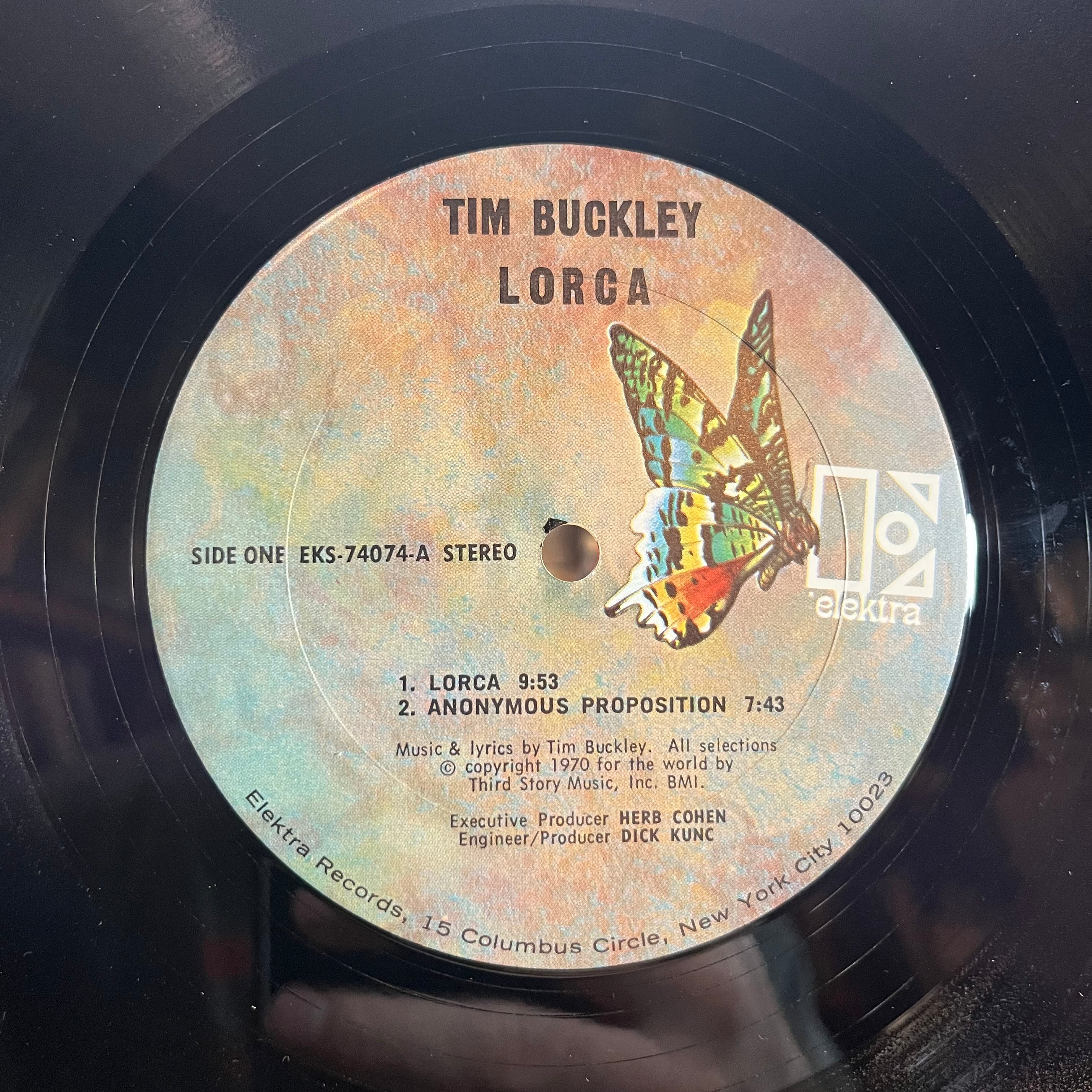 Tim Buckley - Lorca (VINYL) | Near Mint (NM) Excellent+ (EX+)